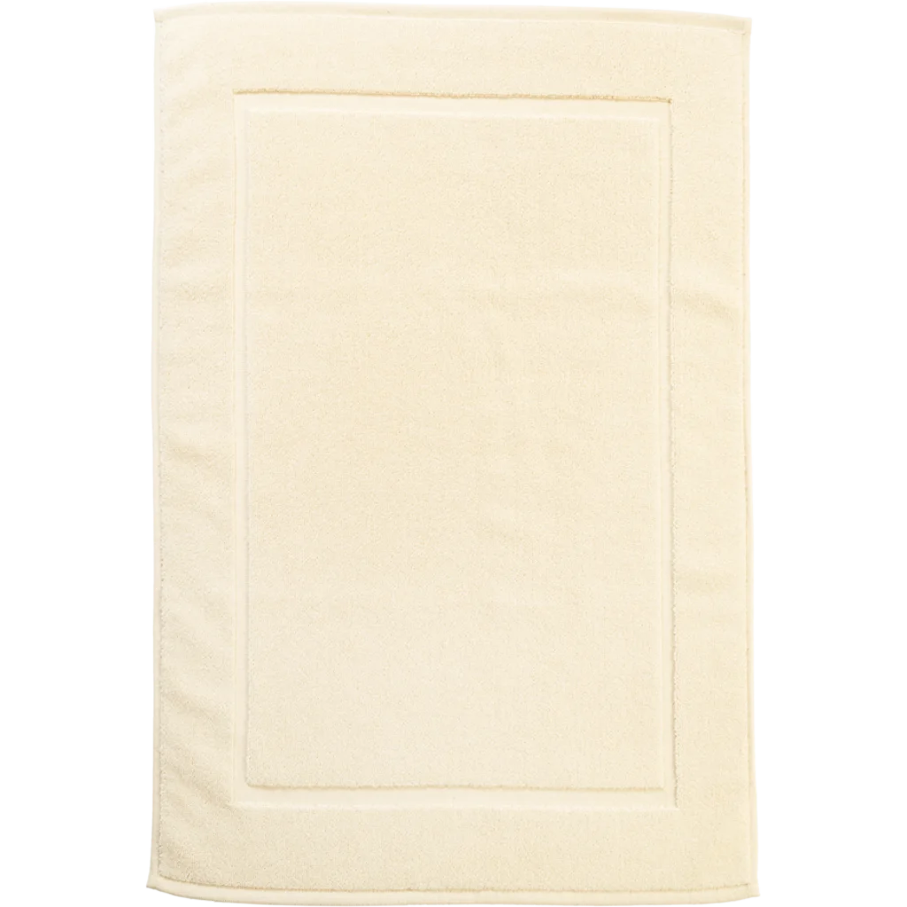 Bio Frottier Duschvorleger ORLANDO in Creme von Living Crafts Größe 50x70 cm