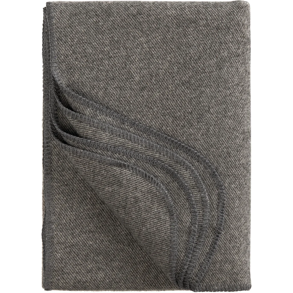 Decke CHICAGO in Grau Muster Meliert von Eagle Products Größe 130x190 cm