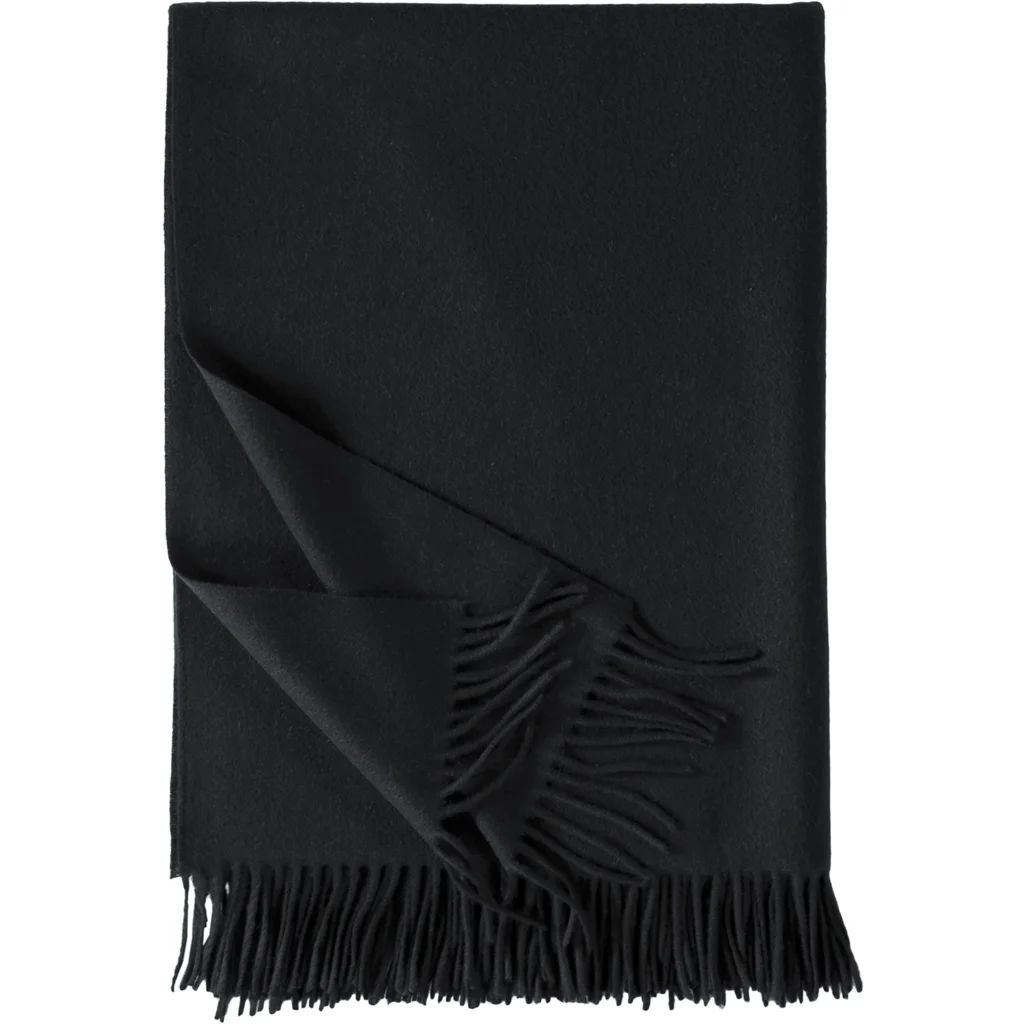 Kaschmir Decke Deluxe in Schwarz von Eagle Products Größe 130x195 cm