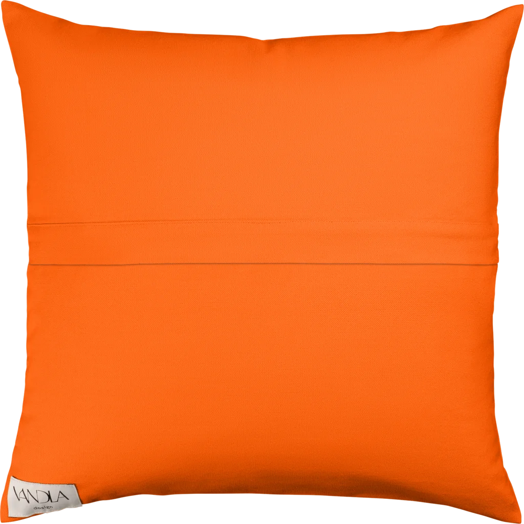 Modulare Kissenhülle Farbkombinationen mit Orange in Orange+Orange von Vandla design Größe 40x40 cm