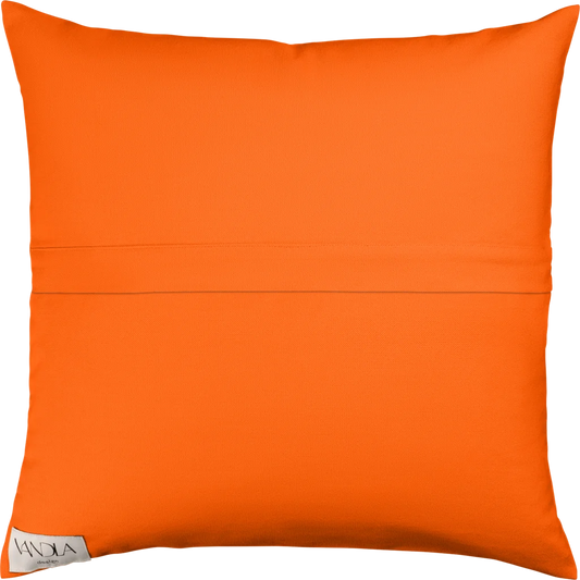 Modulare Kissenhülle Farbkombinationen mit Orange in Orange+Orange von Vandla design Größe 40x40 cm