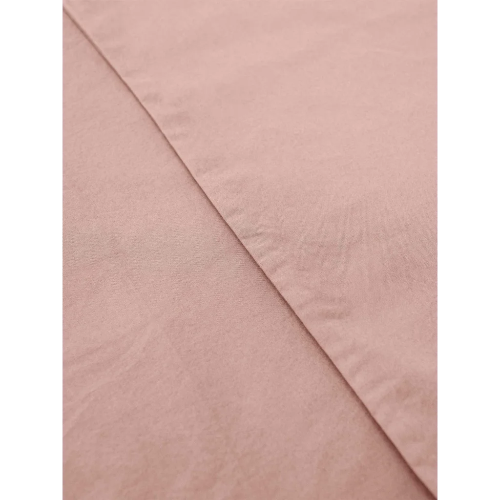 Perkal Bettwäsche Kissenbezug in Altrosa Rosa von erlich textil Größe 40x80 cm